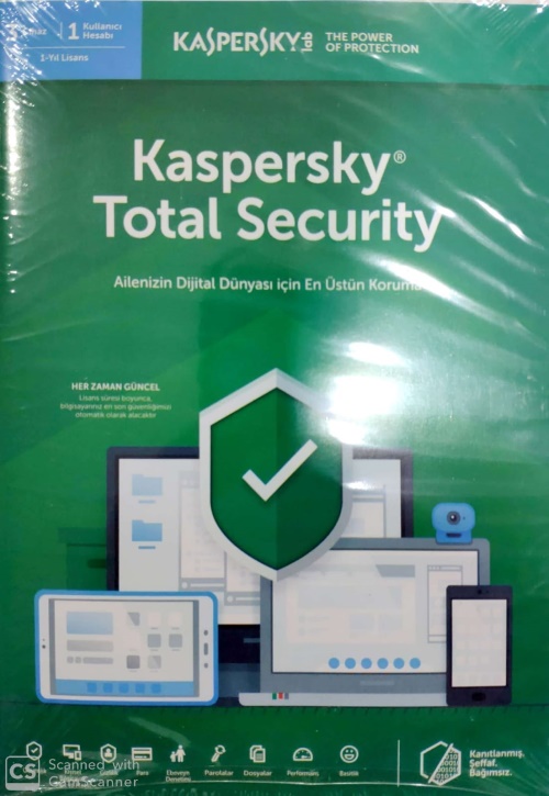 KASPERSKY TOTAL SECURTY 3KUL 1YIL 5060527442795
